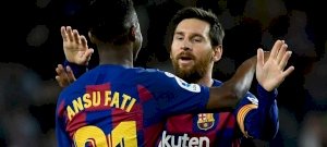 Lionel Messi és Ansu Fati: 2 perc, 2 passz, 2 lövés, 2 gól – videó