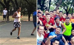 Ronaldinho jól mulat a börtönben, szopós malacért focizik