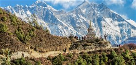 Úgy kitisztult a levegő Nepálban, hogy már Katmanduból is látni lehet a Mount Everestet