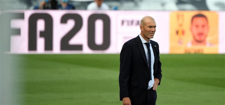 Zinedine Zidane kiakadt csapata teljesítményére