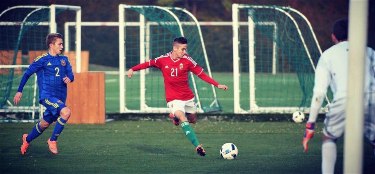 Nagyszerű dolgot tett a 18 éves magyar focista