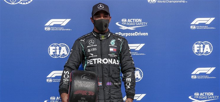 Forma-1: Chadwick Bosemannek ajánlotta körrekordos pole pozícióját Lewis Hamilton