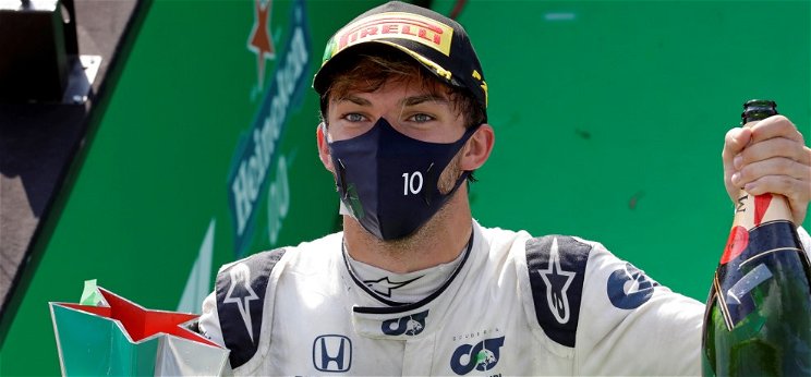 F1: Pierre Gasly nyerte az őrült Olasz Nagydíjat 