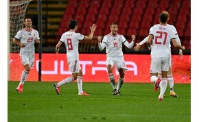 Újonc góljával verte a magyar válogatott Szerbiát