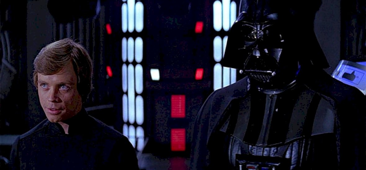 Így búcsúzik Luke Skywalker és George Lucas Darth Vadertől