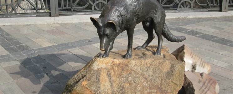 Egy hős magyar kutya, aki már életében szobrot kapott