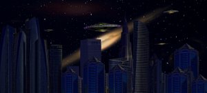 Brutális méretű földönkívüli űrhajó jelent meg New York felett az égen? - fotó