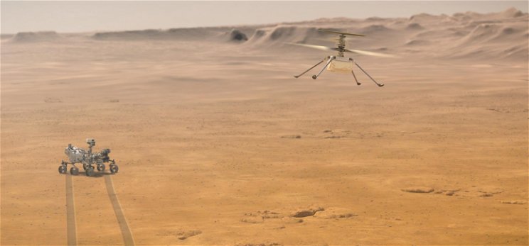 Helikopter érkezik a Marsra, és lesz rajta valami nagyon oda nem illő