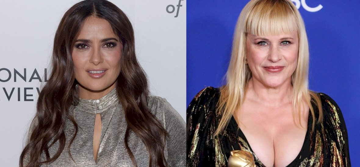 Mellverseny: Salma Hayek vagy Patricia Arquette hatalmas keblei szebbek?