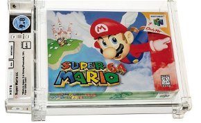 Egészen brutális összegekért kelt el egy Super Mario Nintendo 64 retrójáték, dobsz majd egy hátast!