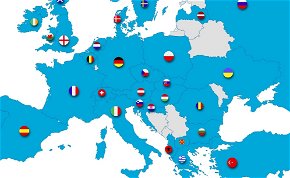 Interaktív térkép az EB szereplőiről - itt megtudod, hogyan teljesítettek az európai nemzetek