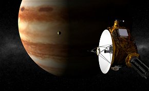Üzenet az űrből? Rejtélyes rádióhullámokat fog a NASA űrszondája a Jupiter Holdjáról 