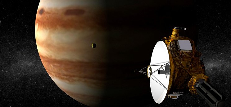 Üzenet az űrből? Rejtélyes rádióhullámokat fog a NASA űrszondája a Jupiter Holdjáról 