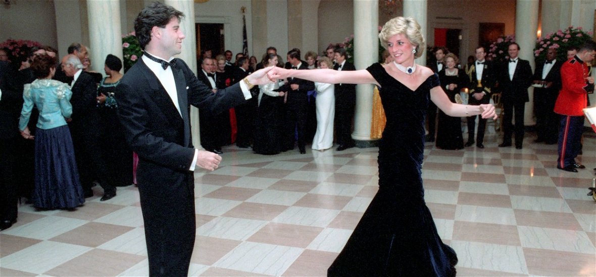 Diana hercegné sem tudott ellenállni Travolta vonzerejének
