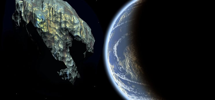 Figyelmeztet a NASA: egy óriási, három Szabadság-szobor nagyságú aszteroida tart a Föld felé