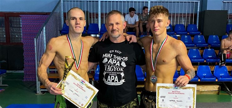 Nagyot mentek a Kurdy Gym versenyzői az országos thai box bajnokságon
