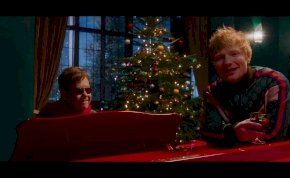 Elton John és Ed Sheeran közös karácsonyi dala igazi gigasláger lett - videó