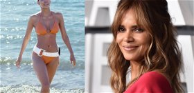 Ma is megizzaszt minden férfit Halle Berry átázott narancssárga bikinije