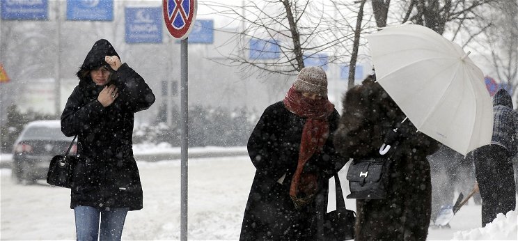 Időjárás: hózápor tör be Magyarországra - mutatjuk, hol kell havazásra számítani