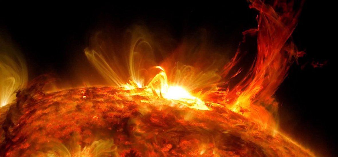 A NASA videójától mindenkinek leesett az álla - Elképesztő jelenséget rögzítettek a Nap felszínén