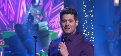 Michael Bublé érdekes módot választott az örömhír beharangozására - videó