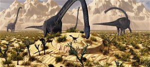 Elképesztő dinoszaurusz-leleteket találtak, úgy tűnhet, mintha a 30 méteres, 100 tonnás őslények repülni is tudtak volna
