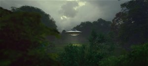 Megrázó UFO-felfedezés: három földönkívülit videóztak az erdő felett