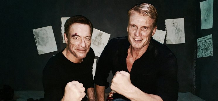 Van Damme és Dolph Lundgren keményen egymásnak esett, úgy kellett őket szétválasztani