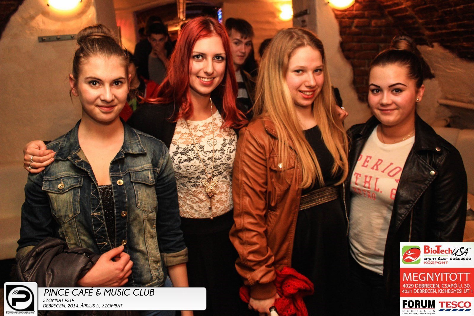 Debrecen,Pince Café & Music Club- 2014. Április 5., szombat este