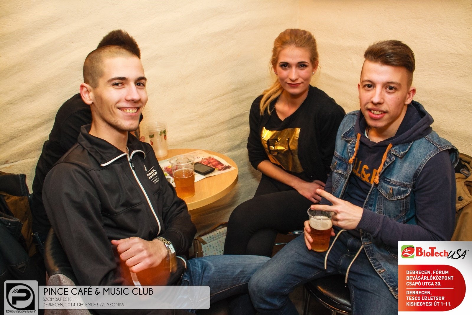 DEBRECEN, PINCE CAFÉ & MUSIC CLUB - 2014. DECEMBER 27., SZOMBAT