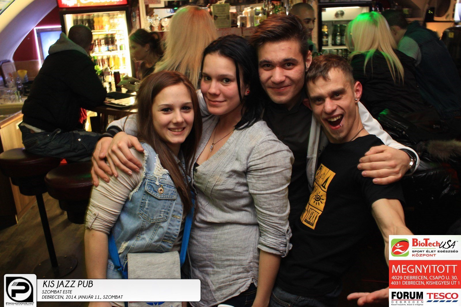 Debrecen, Kis Jazz Pub- 2014. Január 11., szombat este