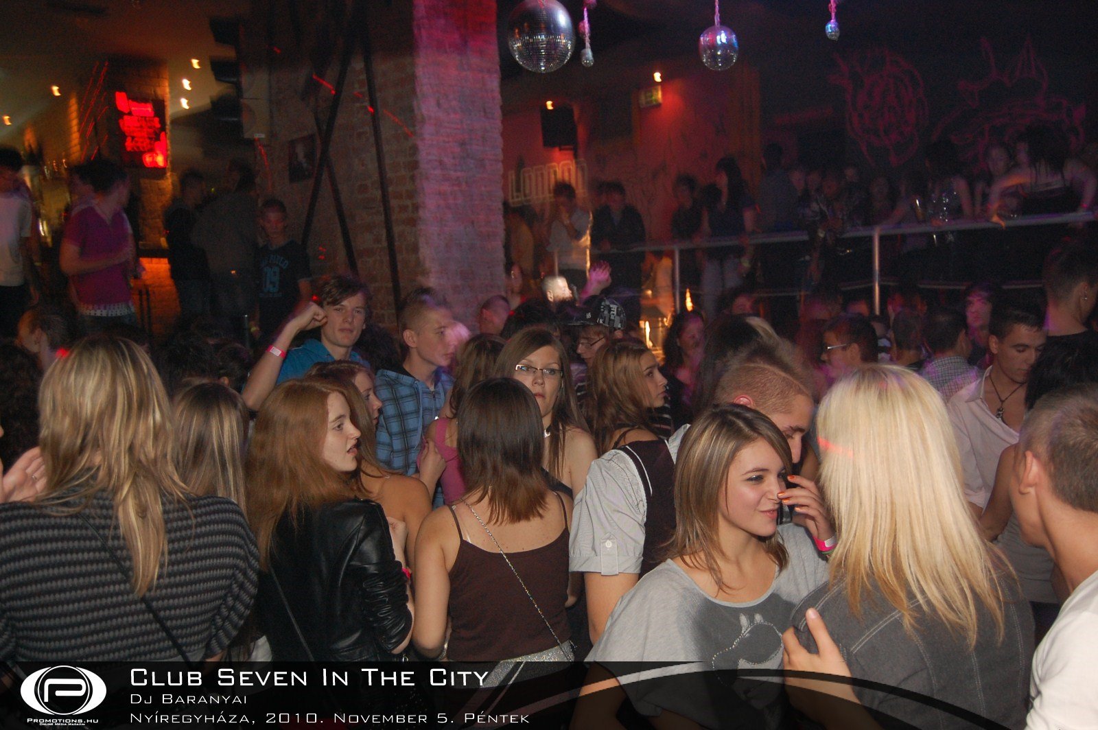 Club Seven in the City - 2010. november 5., Péntek
