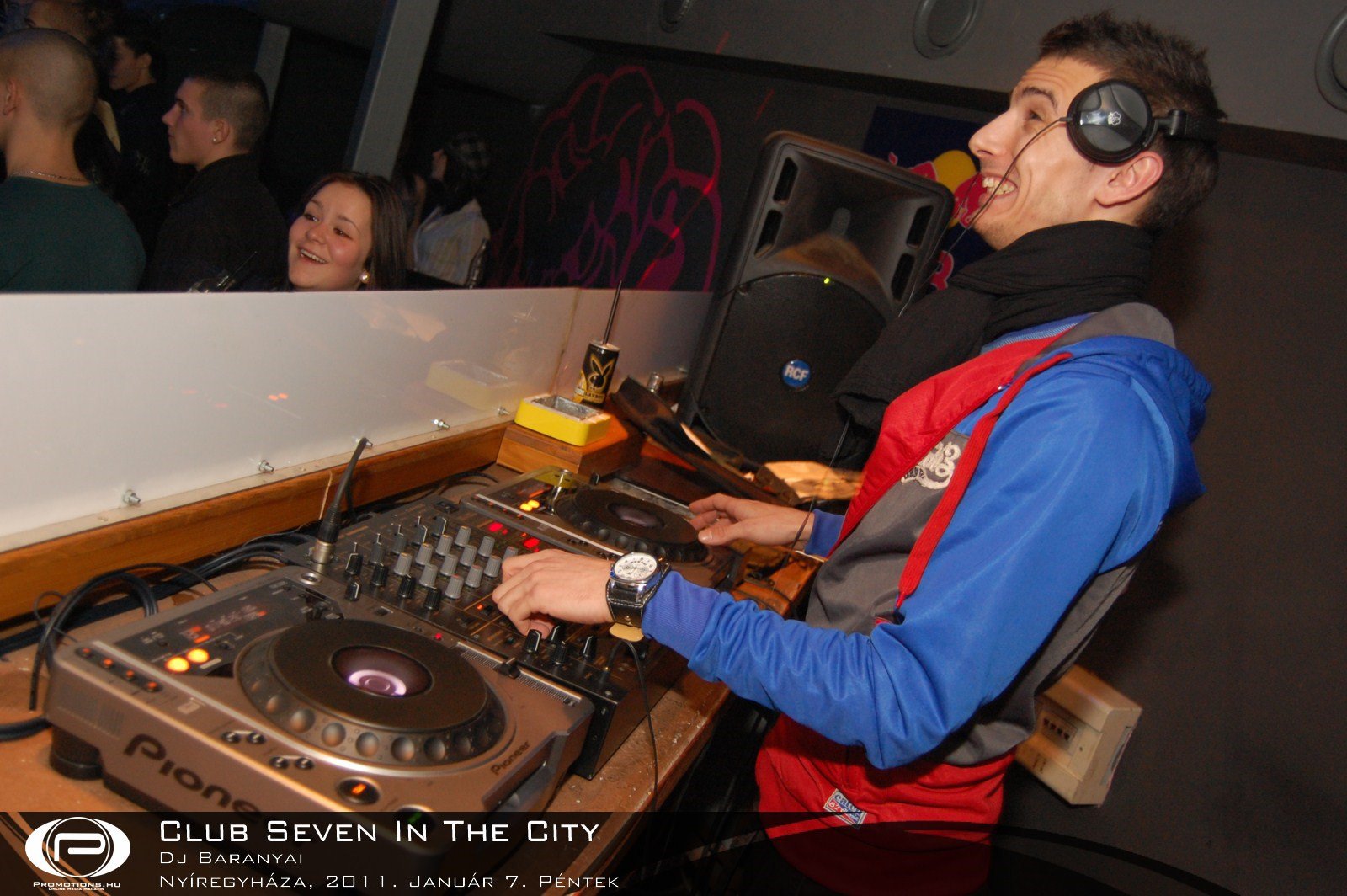 Nyíregyháza, Club Seven In The City - 2011. január 7.  Péntek