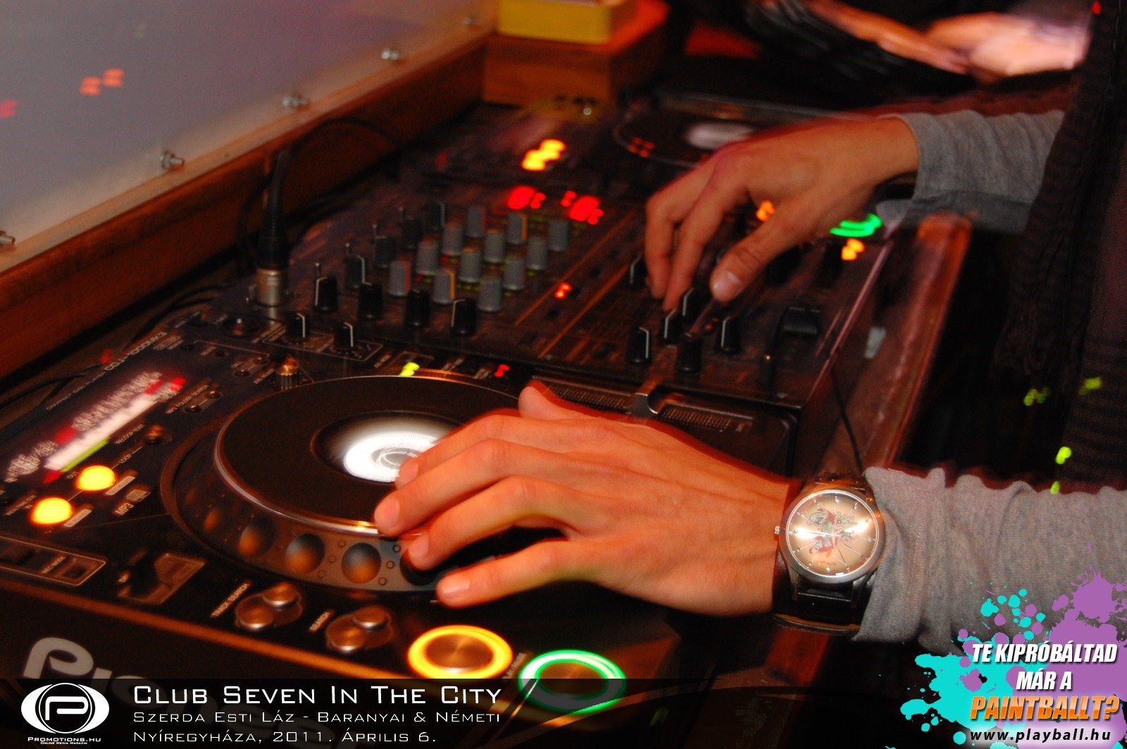 Nyíregyháza, Club Seven In The City - 2011. Április 6. Szerda