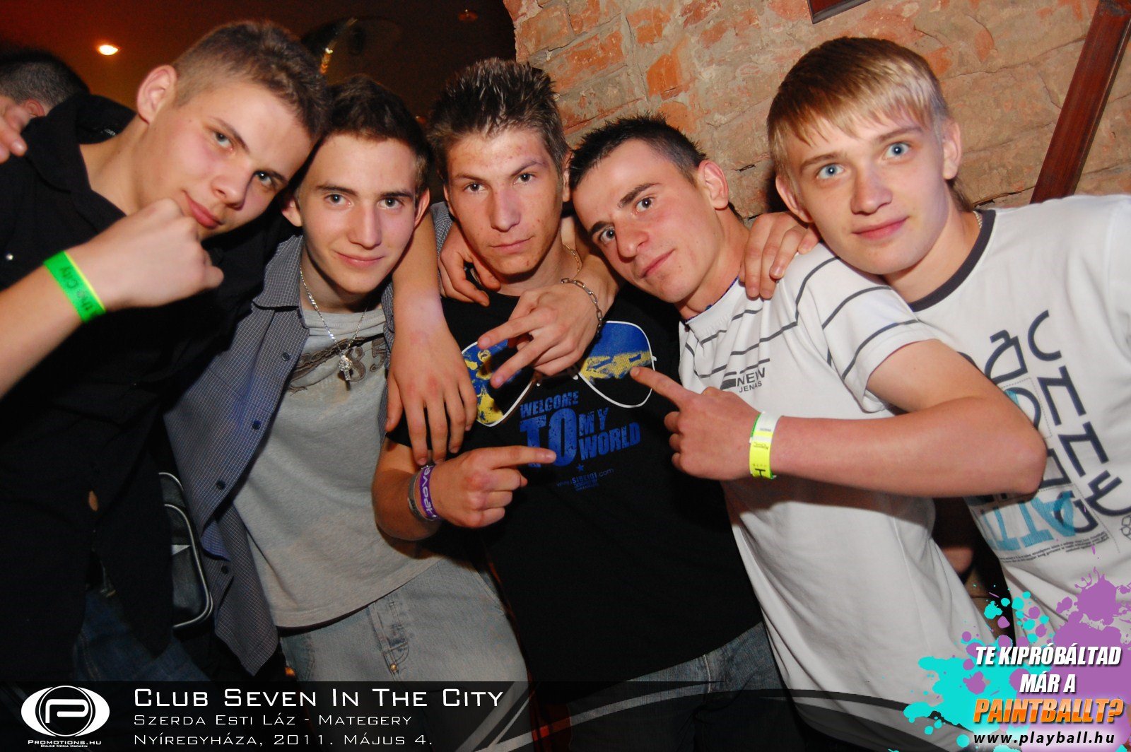Nyíregyháza, Club Seven In The City - 2011. Május 4. Szerda