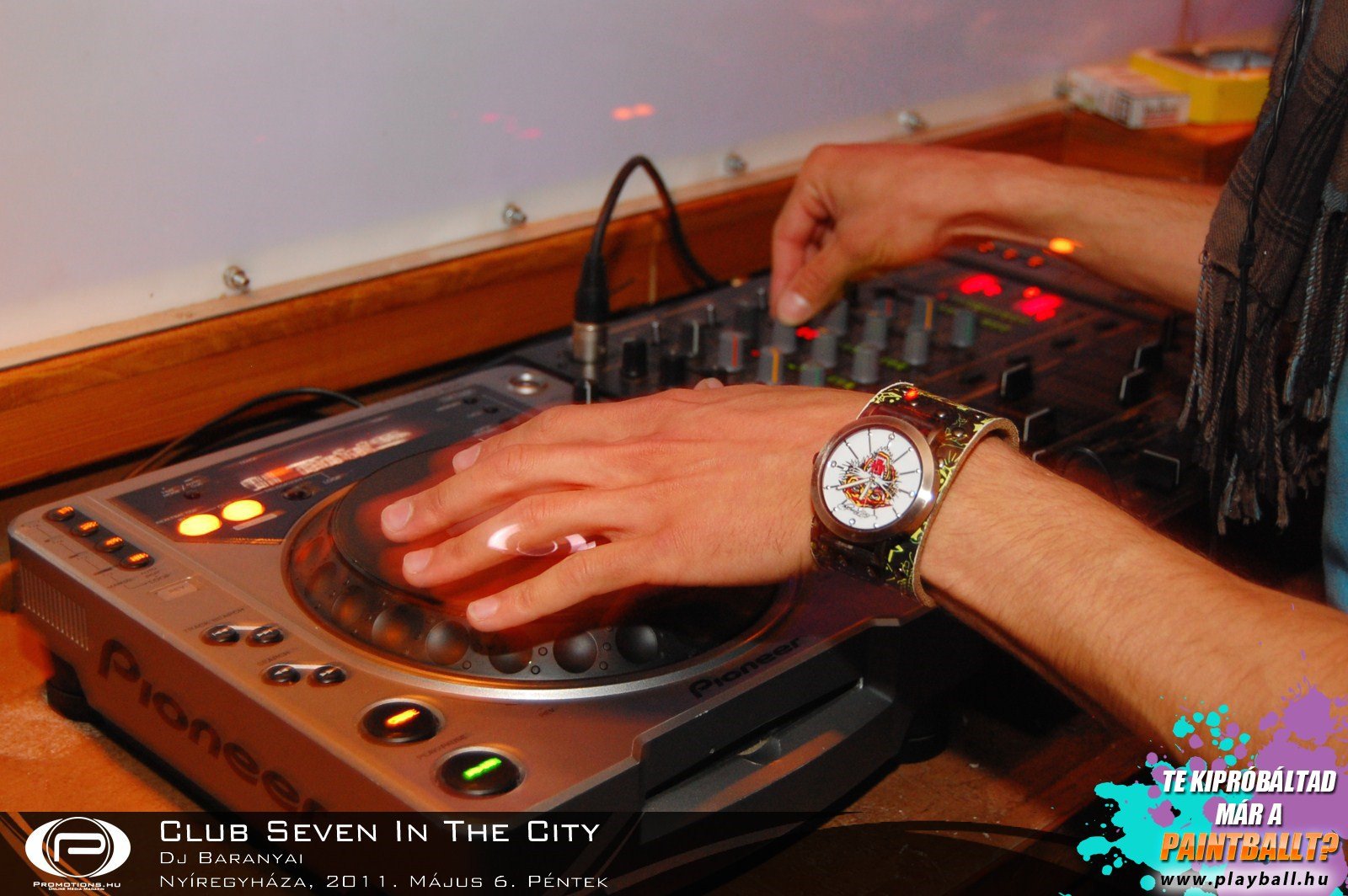 Nyíregyháza, Club Seven In The City - 2011. Május 6. Péntek
