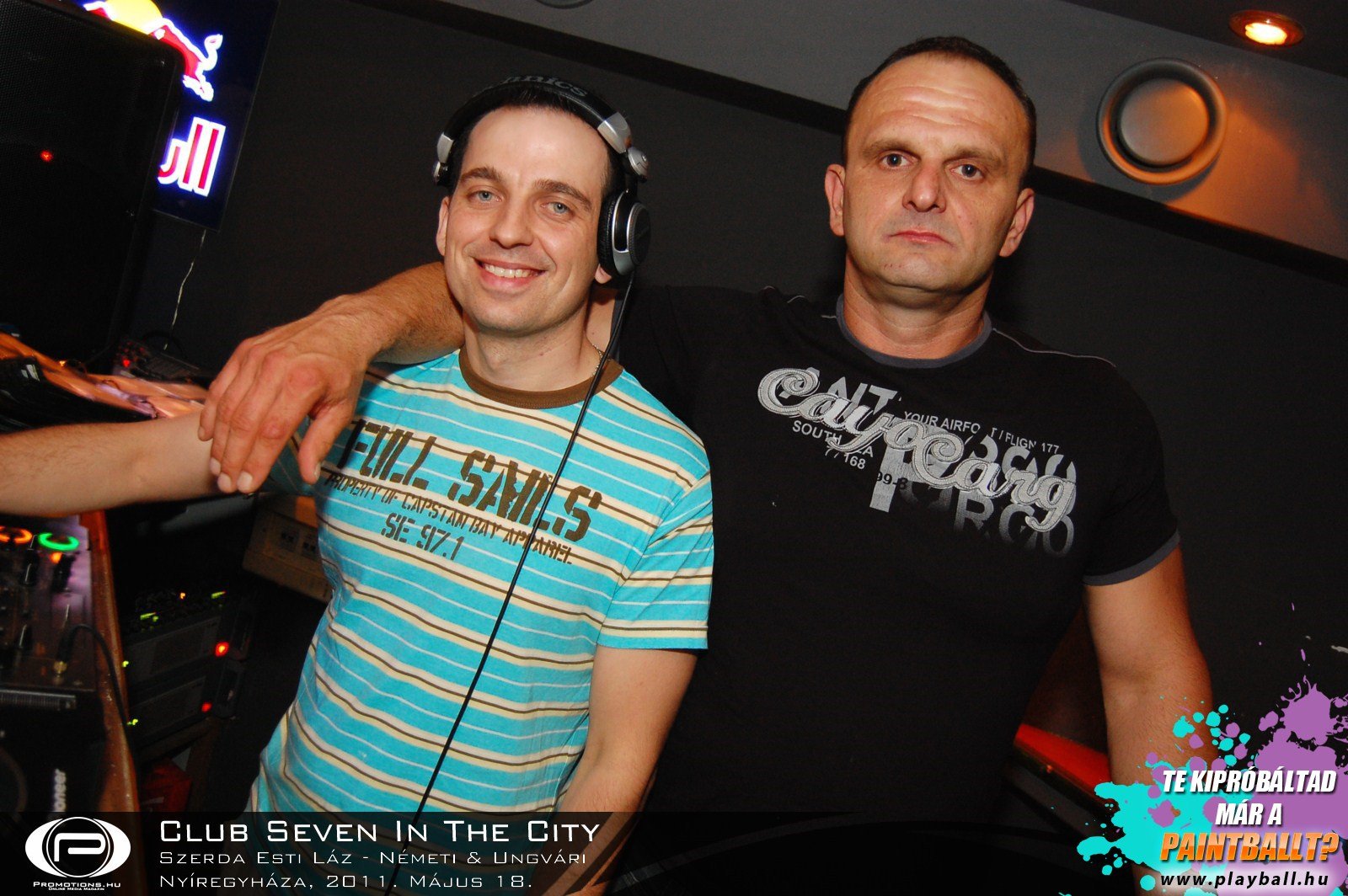 Nyíregyháza, Club Seven In The City - 2011. Május 18. Szerda