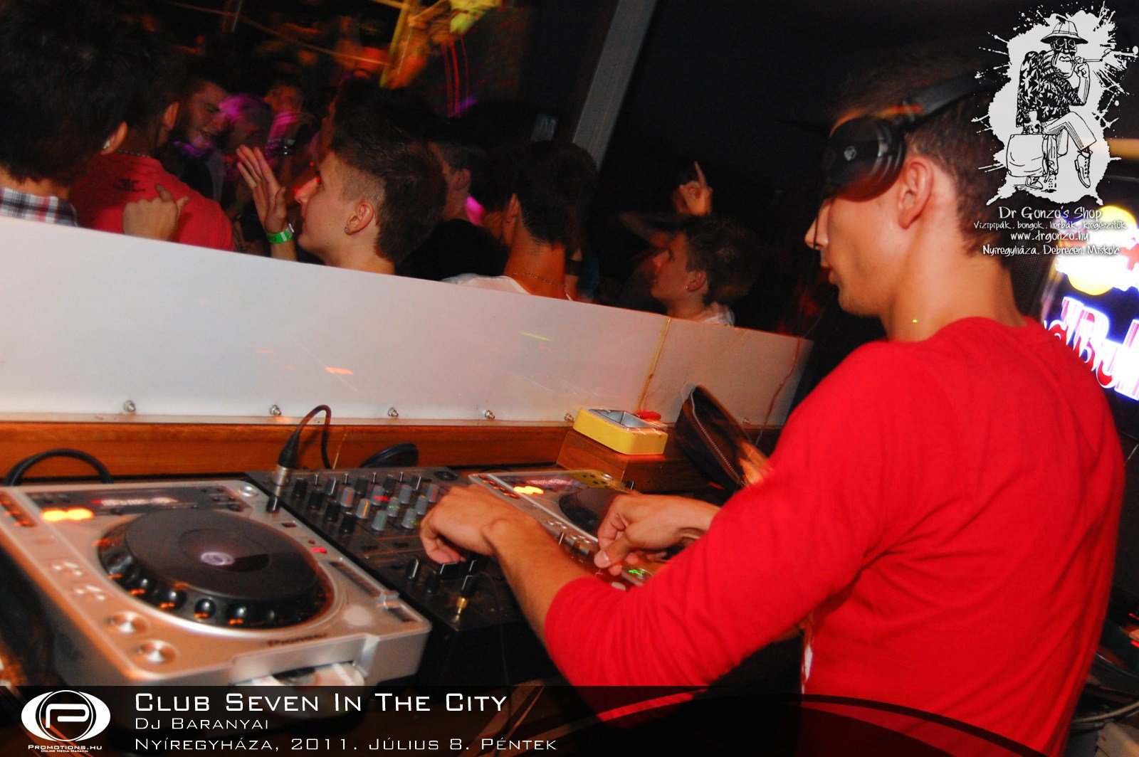 Nyíregyháza, Club Seven In The City - 2011. Július 8. Péntek
