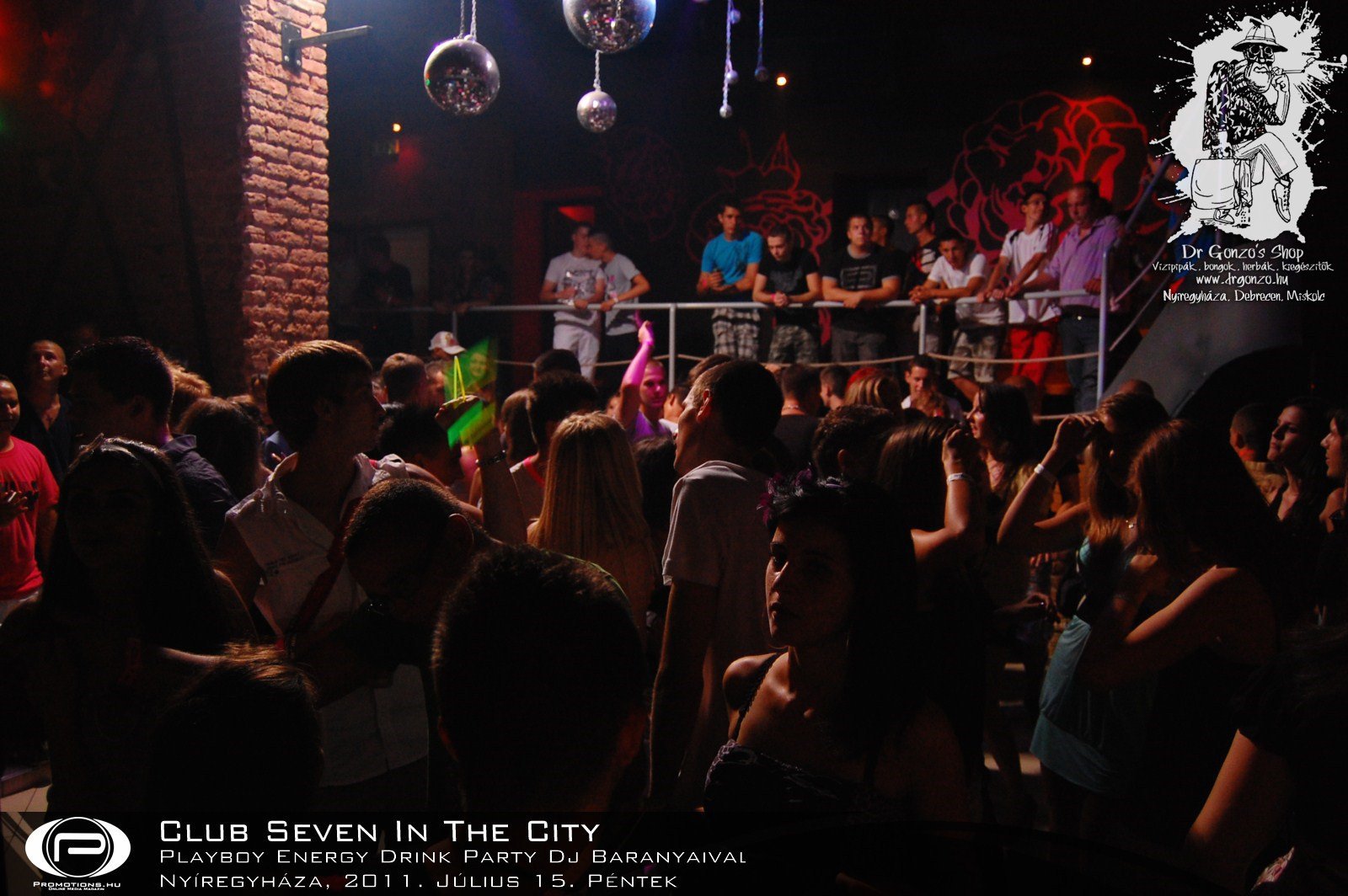 Nyíregyháza, Club Seven In The City - 2011. Július 15. Péntek
