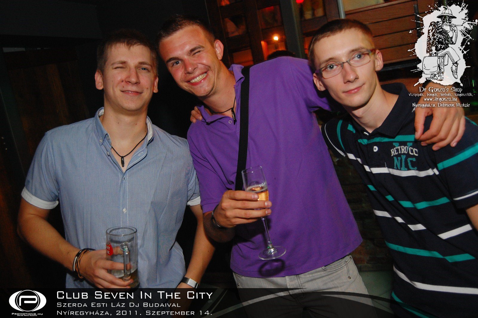 Nyíregyháza, Club Seven In The City - 2011. Szeptember 14. Szerda