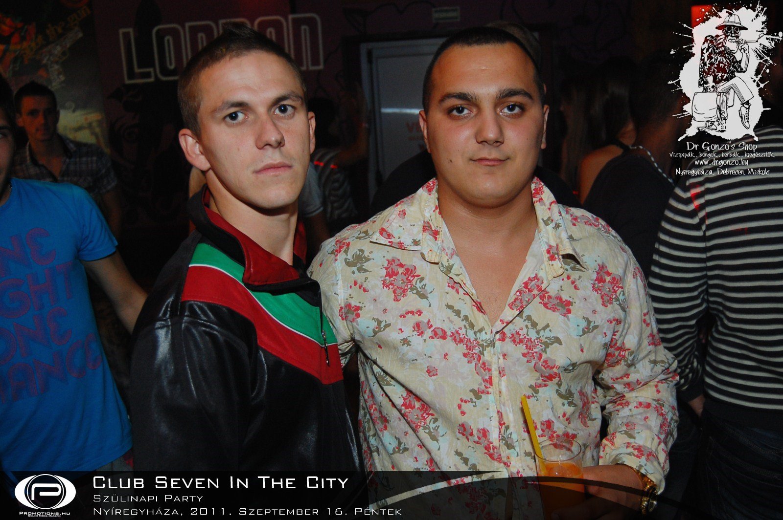 Nyíregyháza, Club Seven In The City - 2011. Szeptember 16. Péntek