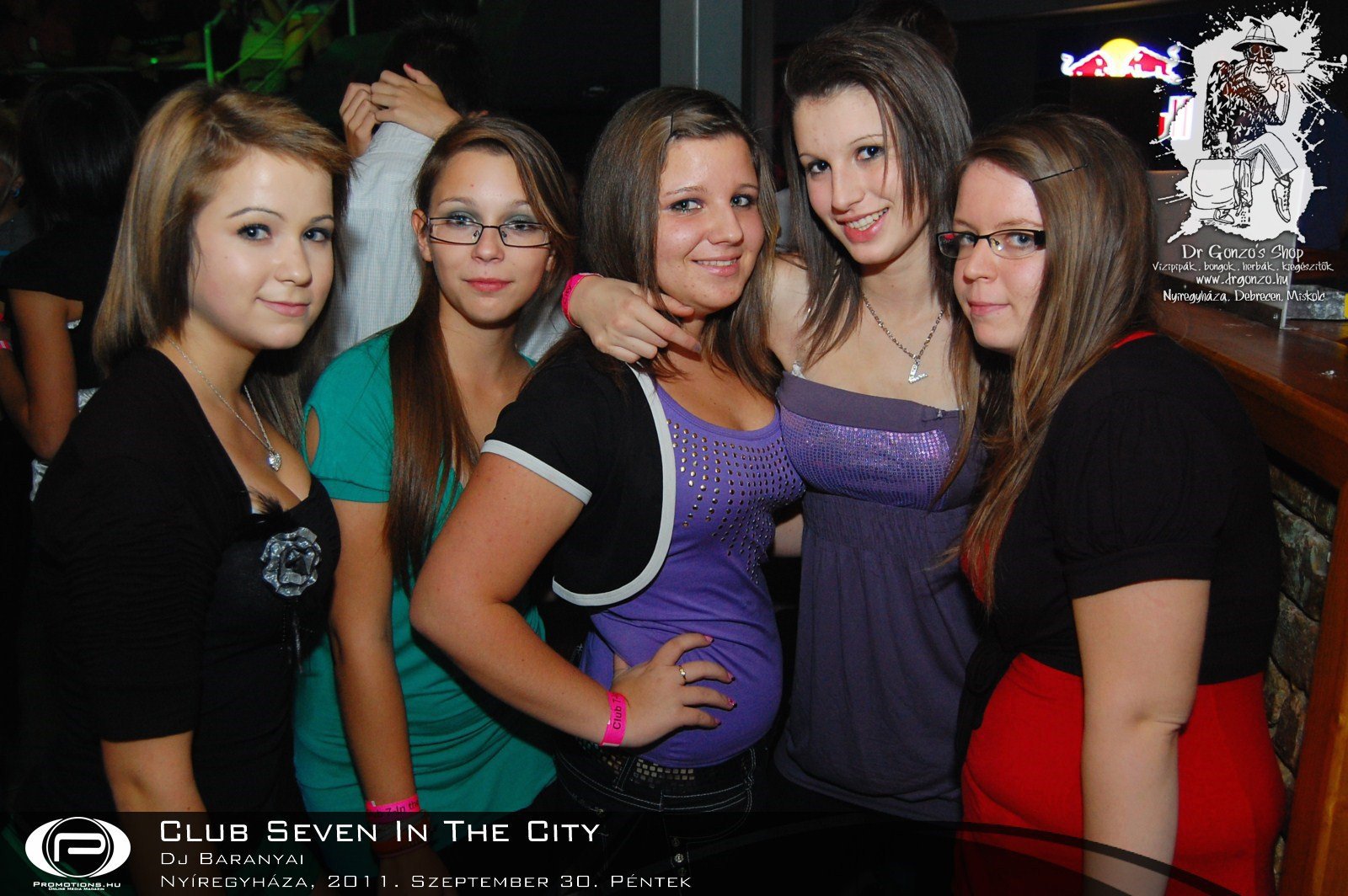 Nyíregyháza, Club Seven In The City - 2011. Szeptember 30. Péntek