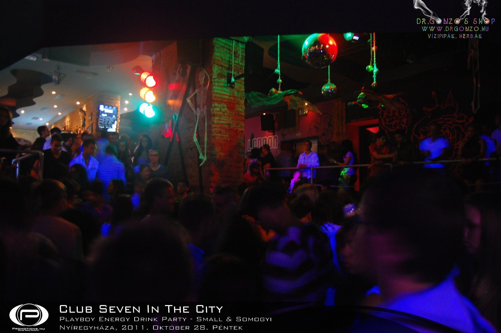 Nyíregyháza, Club Seven In The City - 2011. Október 28. Péntek