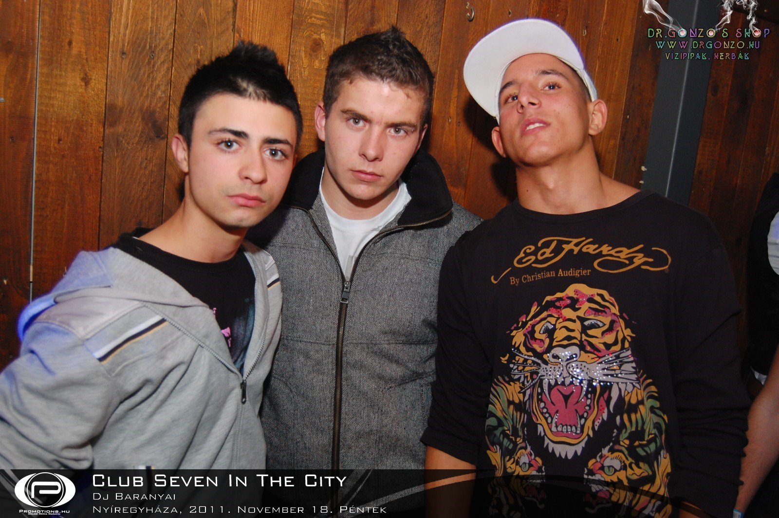 Nyíregyháza, Club Seven In The City - 2011. November 18. Péntek