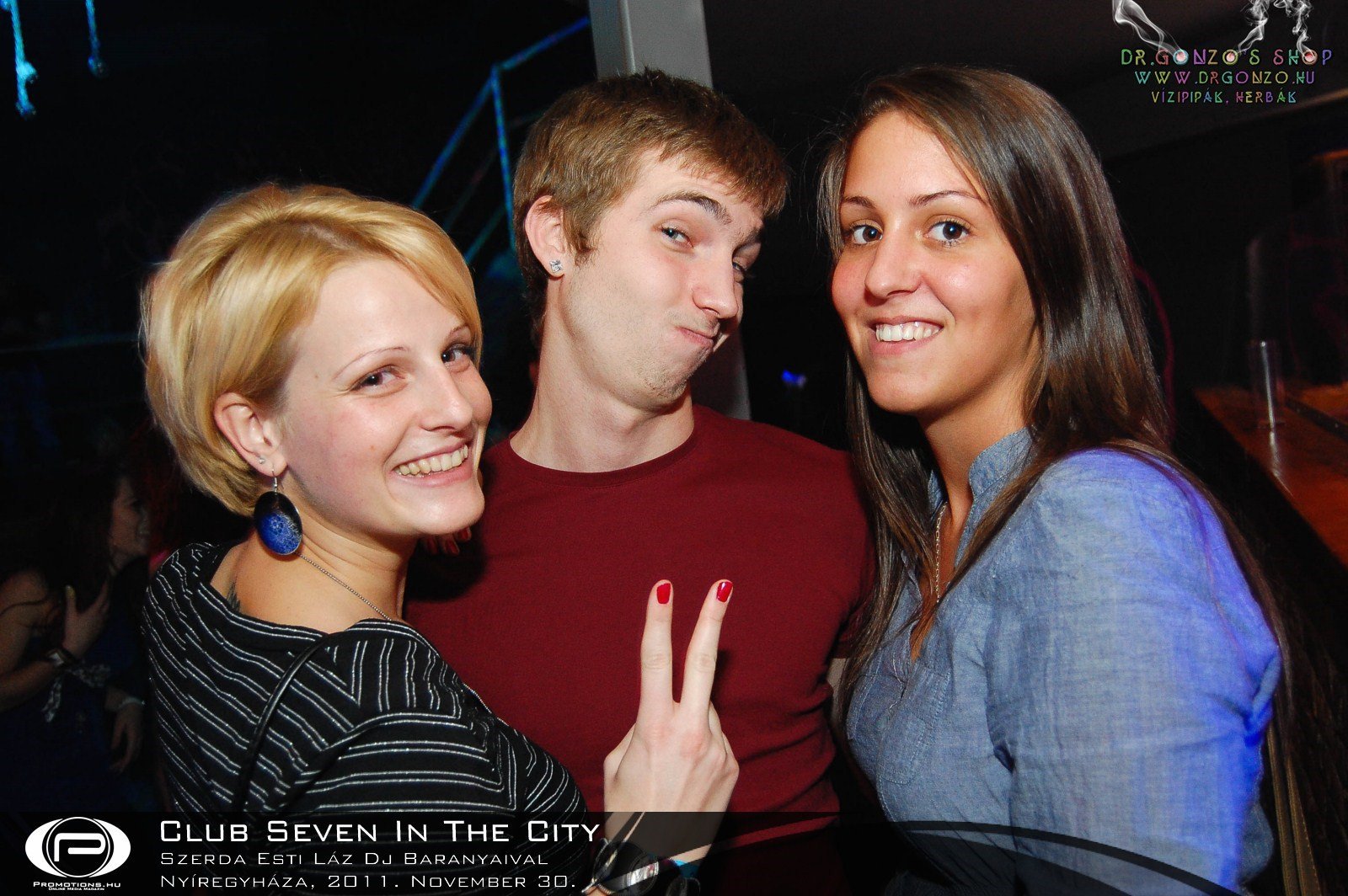 Nyíregyháza, Club Seven In The City - 2011. November 30. Szerda