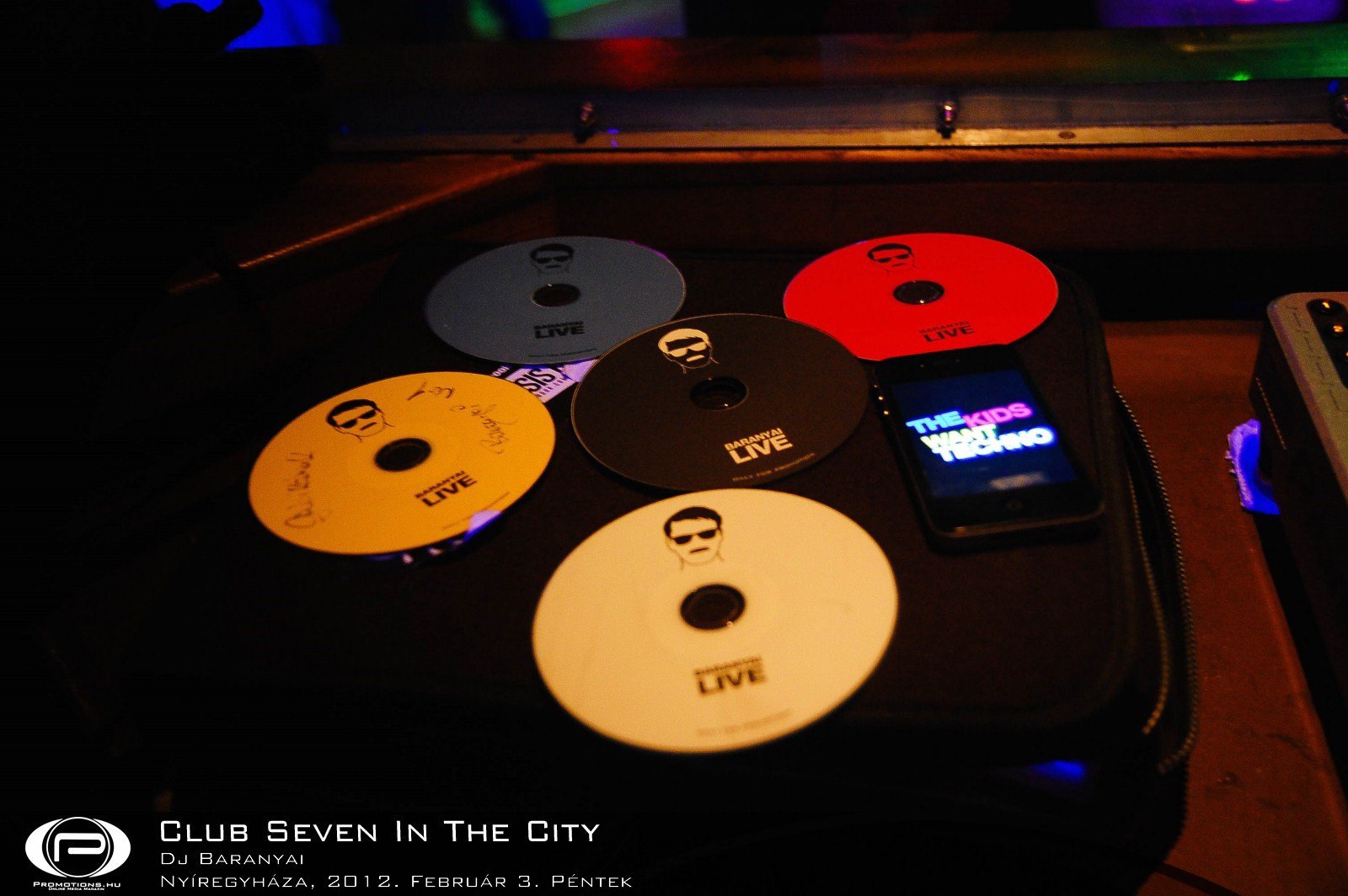 Nyíregyháza, Club Seven In The City - 2012. Február 3. Péntek
