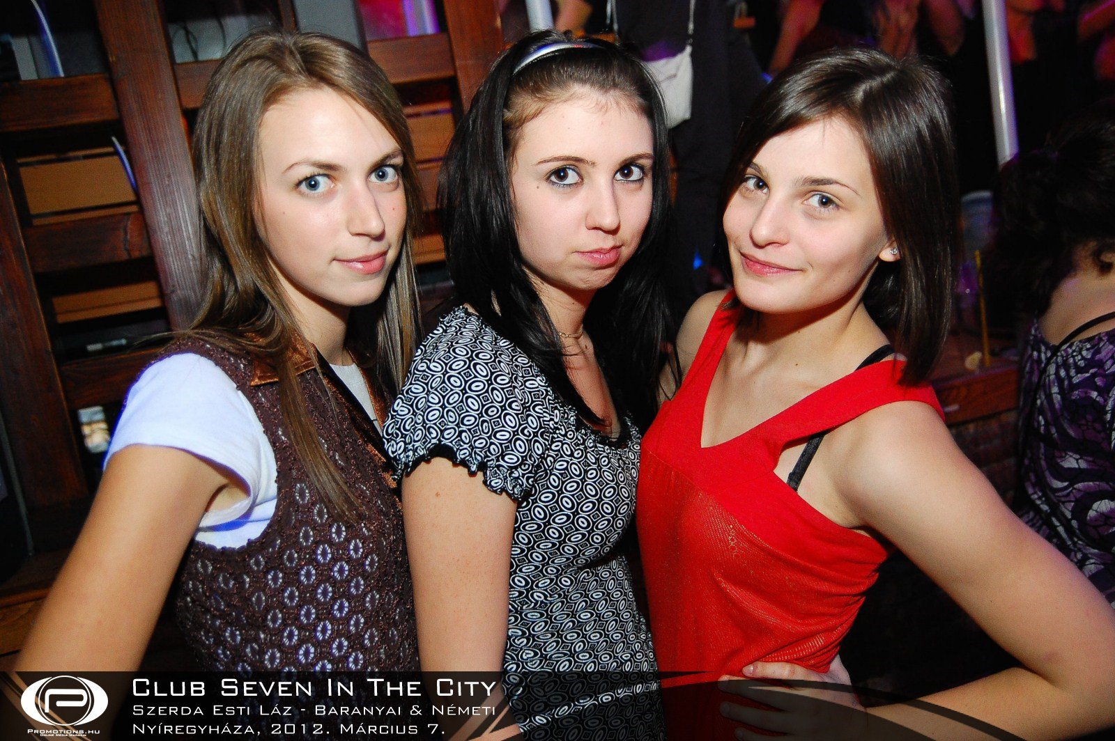 Nyíregyháza, Club Seven In The City - 2012. Március 7. Szerda