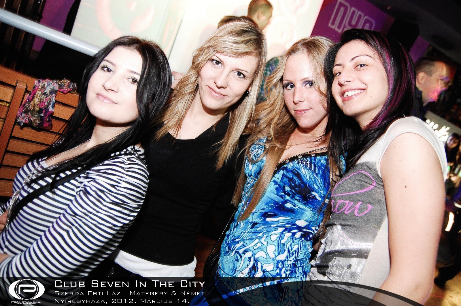 Nyíregyháza, Club Seven In The City - 2012. Március 14. Szerda