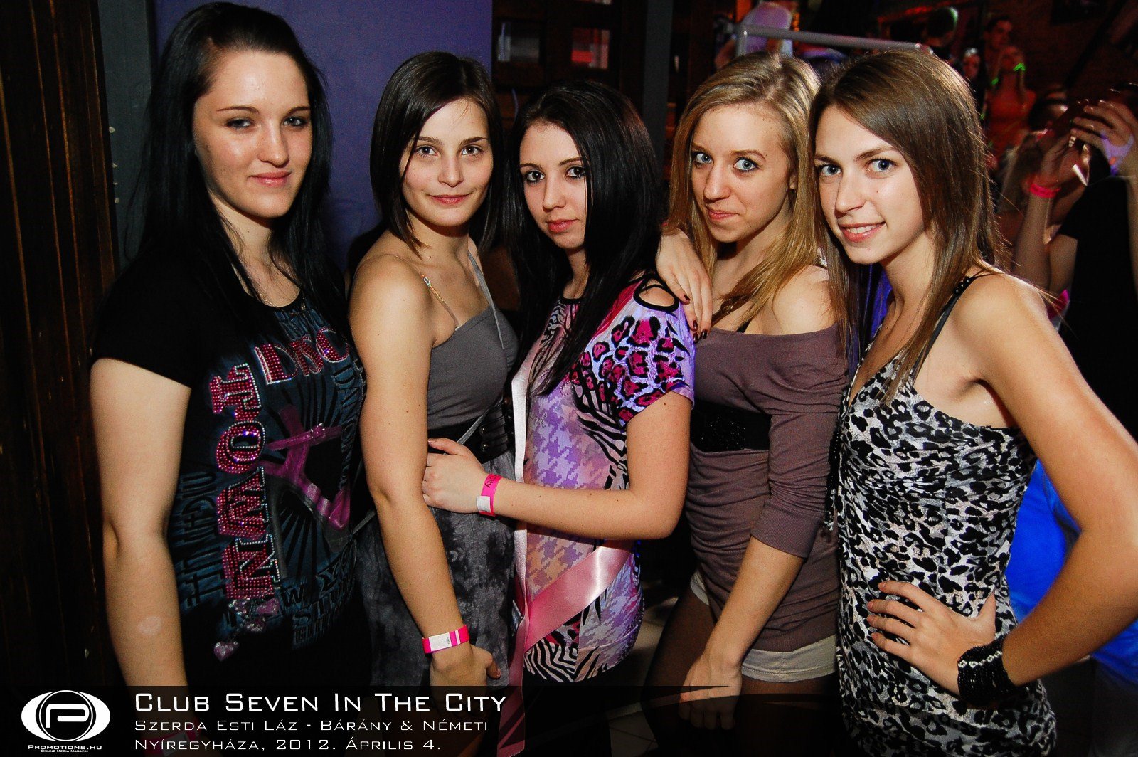 Nyíregyháza, Club Seven In The City - 2012. Április 4. Szerda