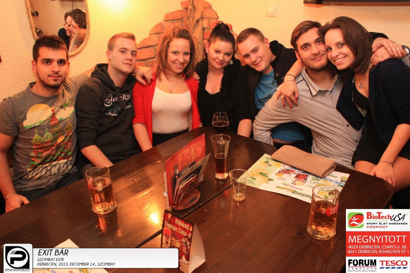 Debrecen, Exit Bar- 2013. December 14., szombat este